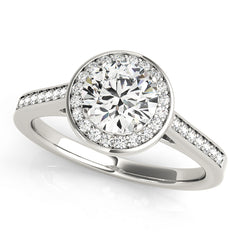 Halo Diamond Ring