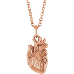 Anatomical Heart Necklace