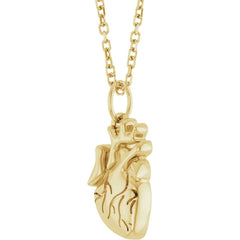 Anatomical Heart Necklace