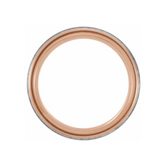 18K Rose Gold PVD Tungsten Grooved Band