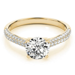 Multirow Diamond Ring