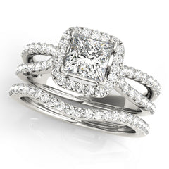 Halo Diamond Ring