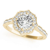 Halo Diamond Ring
