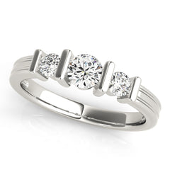 Three Stone Diamond Ring