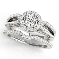 Halo Diamond Ring