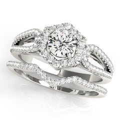 Halo Diamond Ring