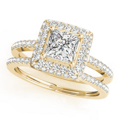 Halo Diamond Ring