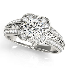 Halo Diamond Ring