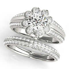 Halo Diamond Ring