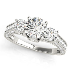 Three Stone Diamond Ring