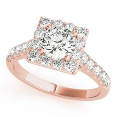 Halo Diamond Ring