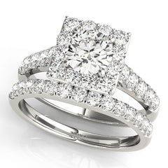 Halo Diamond Ring