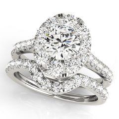 Halo Diamond Ring