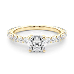 Single Row Diamond Ring