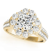 Halo Diamond Ring