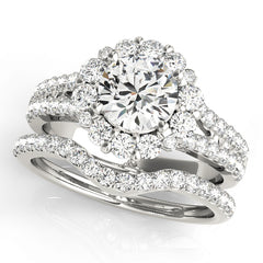 Halo Diamond Ring