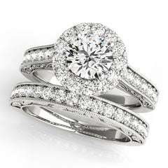 Halo Diamond Ring