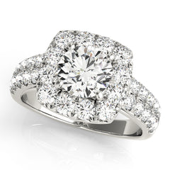 Halo Diamond Ring