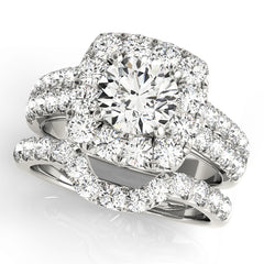 Halo Diamond Ring