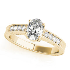 Single Row Diamond Ring
