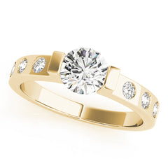 Single Row Diamond Ring