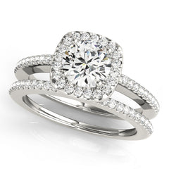 Halo Diamond Ring