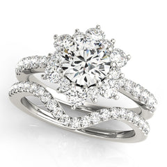 Halo Diamond Ring