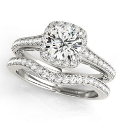 Halo Diamond Ring