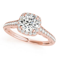 Halo Diamond Ring