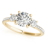 Three Stone Diamond Ring