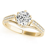 Single Row Diamond Ring