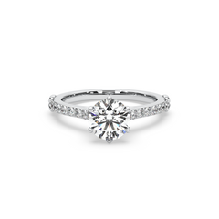 Classic No 5. Protea Diamond Ring