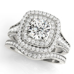 Halo Diamond Ring