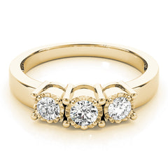 Three Stone Diamond Ring