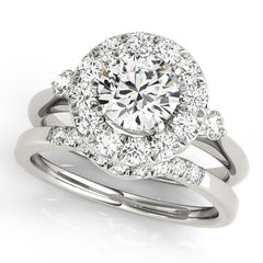 Halo Diamond Ring