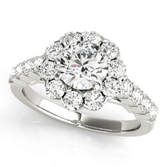 Halo Diamond Ring