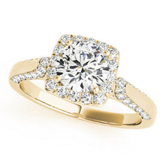 Halo Diamond Ring