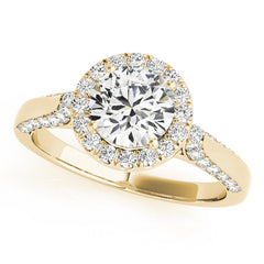 Halo Diamond Ring