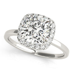 Halo Diamond Ring