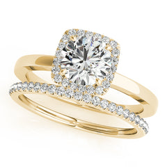Halo Diamond Ring