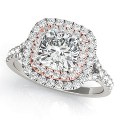 Halo Diamond Ring