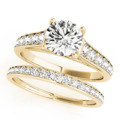 Single Row Diamond Ring