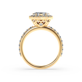 Classic No 8. Protea Diamond Ring