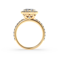 Classic No 8. Protea Diamond Ring