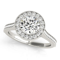 Halo Diamond Ring