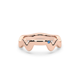 Table Mountain Pavé Londone Blue Topaz Ring