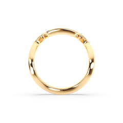 Table Mountain Pavé Londone Blue Topaz Ring