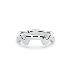 Table Mountain Pavé Tsavorite Ring