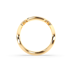 Table Mountain Pavé Tsavorite Ring