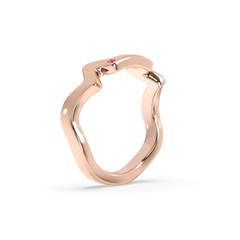 Table Mountain Pavé Sapphire Ring